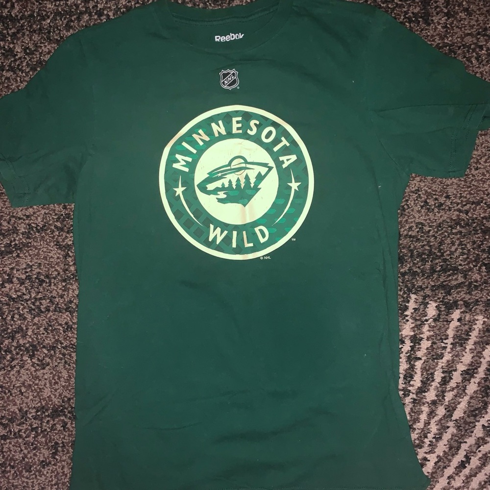 Reebok Minnesota Wild Zach Parise Graphic T-Shirt